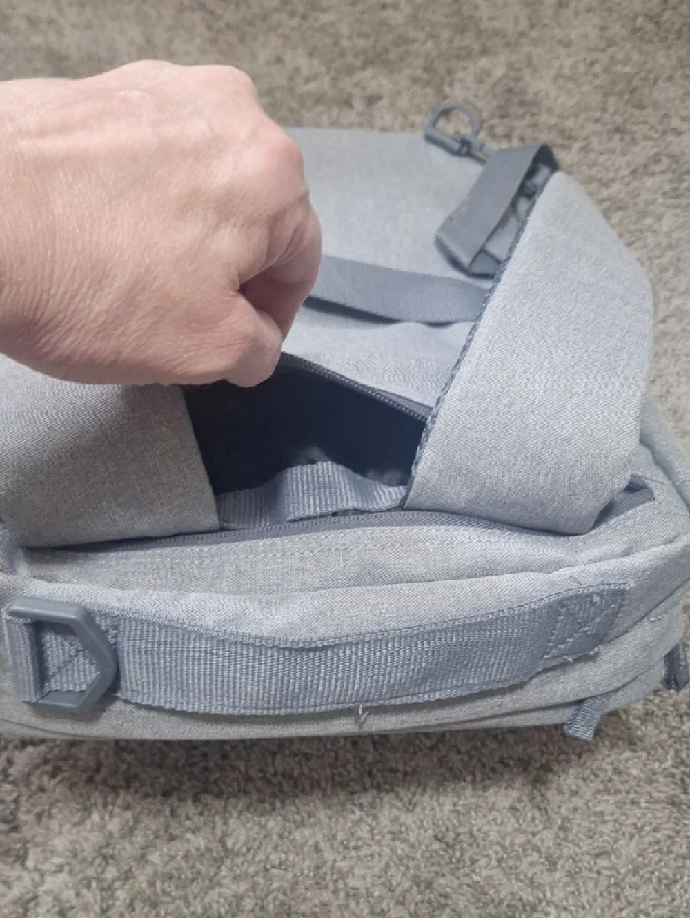 Solo New York Re:Utilize Hybrid Backpack Briefcase - Gray